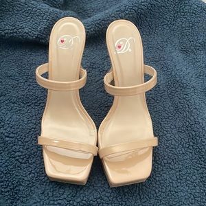 Nude heels
